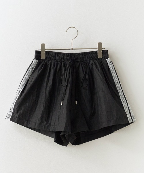 ROOPTOKYO（ループトウキョウ）の「Lace Nylon Shorts / レース ナイロンショートパンツ（その他パンツ・レディース・ブラック/ライトブルー/ホワイト/ネイビー・FREE）」の20枚目の写真