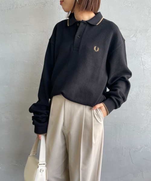 FRED PERRY/フレッドペリー] 別注 ワンポイントロゴ刺繍 ロング