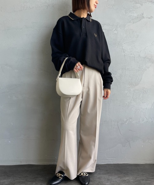 セール】[FRED PERRY/フレッドペリー] 別注 ワンポイントロゴ刺繍