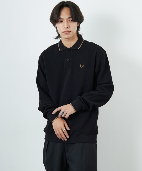 FRED PERRY/フレッドペリー] 別注 ワンポイントロゴ刺繍 ロング