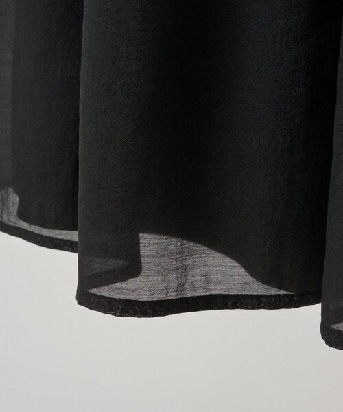 LIVETART(リヴェタート)の「シアーリバーシブルスカート(スカート・レディース・ブラック・FREE)」の8枚目の写真