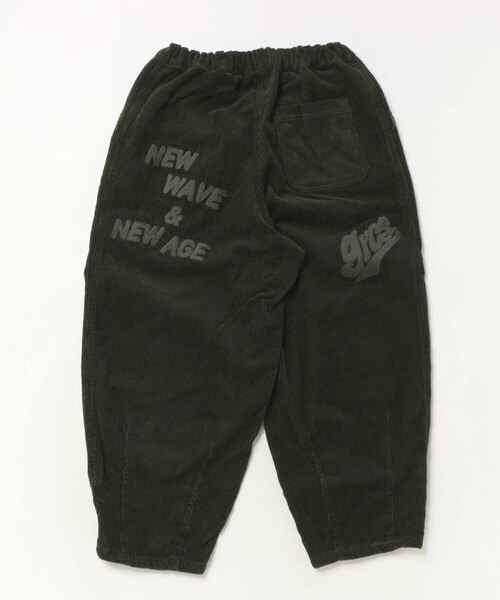 GROOVY COLORS（グルービーカラーズ）の「Corduroy Graffiti Pants（その他パンツ・キッズ・カーキ・135/145）」の4枚目の写真