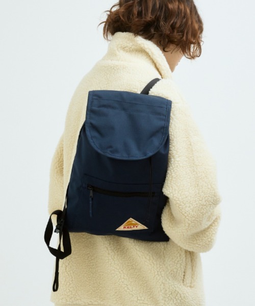 KELTY（ケルティ）の「KELTY/ケルティー VINTAGE KNAPSACK ナップザック 新商品（バックパック/リュック・レディース・ブラック/ダークグレー/モカ/ネイビー/マスタード/タン/ブラウン系その他/オリーブ/セージグリーン・ONE SIZE）」の10枚目の写真