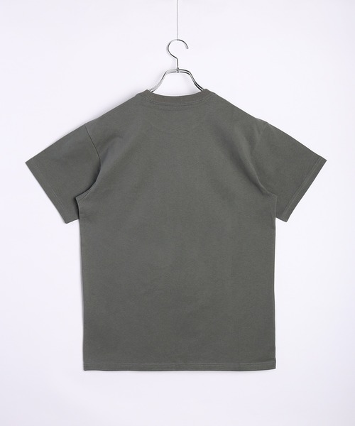 Carhartt WIP（カーハートダブリューアイピー）の「Carhartt WIP / カーハート ダブリューアイピー ワンポイントロゴ刺繍 半袖Tシャツ（Tシャツ/カットソー・メンズ・ブラック/ホワイト/チャコールグレー/グリーン・S/M/L/XL/XXL）」の14枚目の写真
