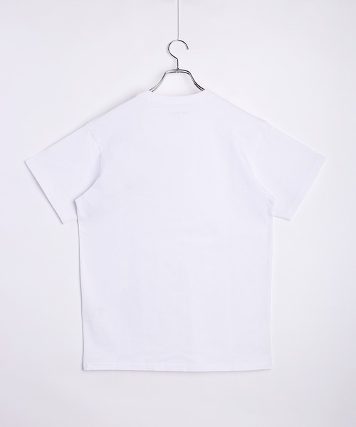 Carhartt WIP（カーハートダブリューアイピー）の「Carhartt WIP / カーハート ダブリューアイピー ワンポイントロゴ刺繍 半袖Tシャツ（Tシャツ/カットソー・メンズ・ブラック/ホワイト/チャコールグレー/グリーン・S/M/L/XL/XXL）」の6枚目の写真
