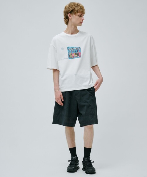 PUBLIC TOKYO(パブリックトウキョウ)の「Dot Airリラックスワイドショーツ(その他パンツ・メンズ・ブラック/グレイッシュベージュ・1/2)」の14枚目の写真