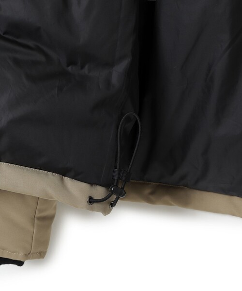 DANTON（ダントン）の「DANTON / FAKE FUR HOODED DOWN JACKET〈26AW ダウン アウター〉（ダウンジャケット/コート・レディース・ブラック/ベージュ・SMALL/MEDIUM）」の8枚目の写真