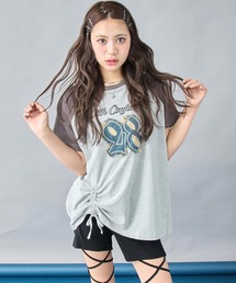 ANAP（アナップ）の「デニムワッペン付き ラグランTシャツ（Tシャツ/カットソー）」