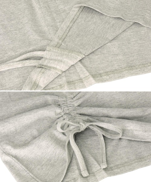 ANAP(アナップ)の「デニムワッペン付き ラグランTシャツ(Tシャツ/カットソー・レディース・グレー/ベージュ・XS/S)」の13枚目の写真
