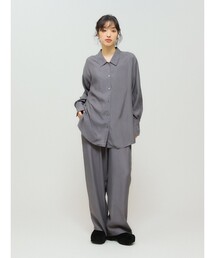MIDIUMISOLID for Ladies リラックスキュプラパンツ