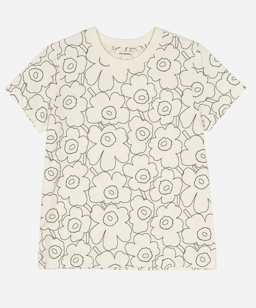 marimekko(マリメッコ)の「Heleys Piirto Unikko / t-shirt(Tシャツ/カットソー・レディース・ホワイト・X-SMALL/SMALL/MEDIUM/LARGE/X-LARGE)」の9枚目の写真