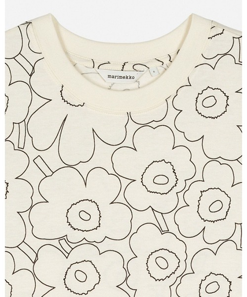 marimekko(マリメッコ)の「Heleys Piirto Unikko / t-shirt(Tシャツ/カットソー・レディース・ホワイト・X-SMALL/SMALL/MEDIUM/LARGE/X-LARGE)」の11枚目の写真