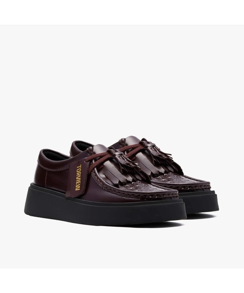 Clarks(クラークス)の「Torview W / レディーストービュー(パープルグレープレザー)(モカシン/デッキシューズ・レディース・パープル・UK4/UK6/UK5.5/UK5/UK4.5/UK3.5/UK3)」の4枚目の写真