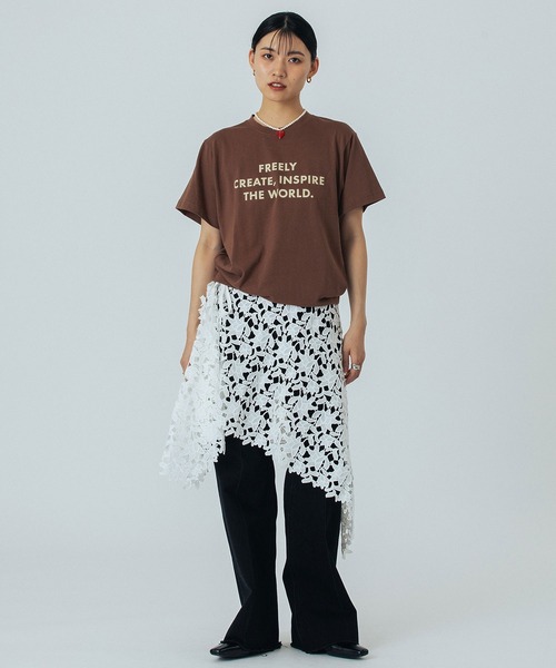 セール】LACE WRAP SKIRT（スカート）｜ROSE BUD（ローズバッド