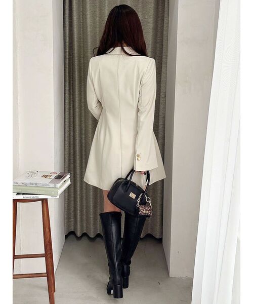 セール】2WAYフィットアンドフレアジャケットワンピース（ワンピース