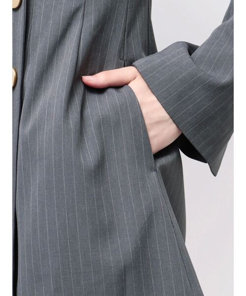 2WAYフィットアンドフレアジャケットワンピース（ワンピース