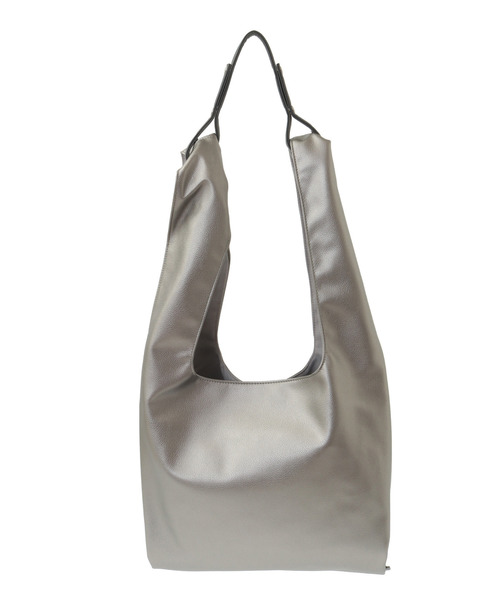 CONVERSE TOKYO（コンバーストウキョウ）の「2WAY LONG HANDLE METALLIC TOTE BAG（ショルダーバッグ・レディース・ブラウン/ブラック/シルバー・FREE）」の6枚目の写真