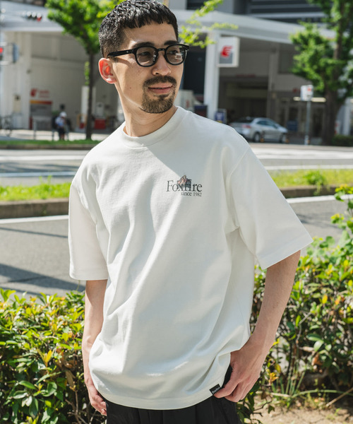 Foxfire（フォックスファイヤー）の「『別注』Foxfire×DOORS　焚火プリントTシャツ（Tシャツ/カットソー・メンズ・ライトグレー/ホワイト・MEDIUM/LARGE）」の20枚目の写真