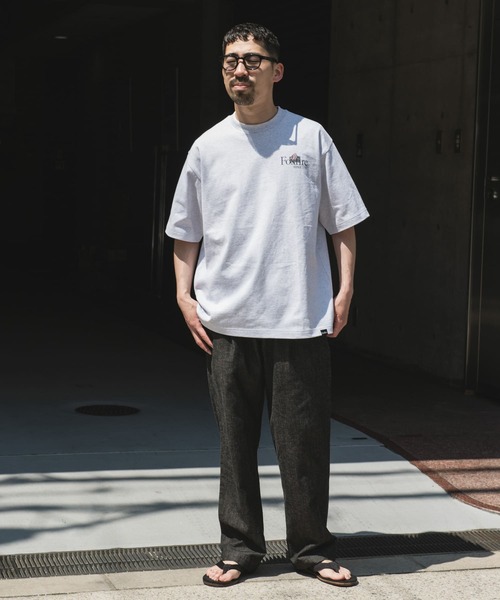 Foxfire（フォックスファイヤー）の「『別注』Foxfire×DOORS　焚火プリントTシャツ（Tシャツ/カットソー・メンズ・ライトグレー/ホワイト・MEDIUM/LARGE）」の12枚目の写真