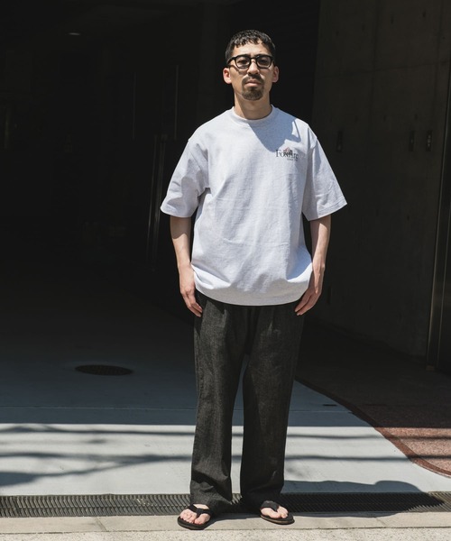 Foxfire（フォックスファイヤー）の「『別注』Foxfire×DOORS　焚火プリントTシャツ（Tシャツ/カットソー・メンズ・ライトグレー/ホワイト・MEDIUM/LARGE）」の14枚目の写真