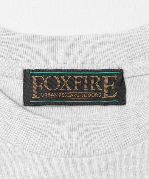 『別注』Foxfire×DOORS　焚火プリントTシャツ 別注』Foxfire×DOORS 焚火プリントTシャツ[DRA5-11H538]｜URBAN