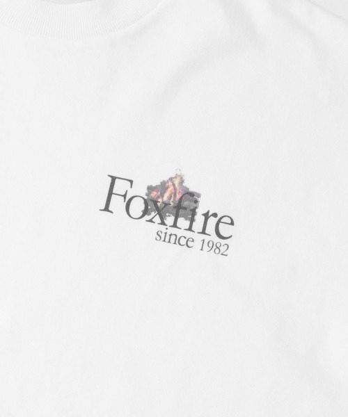 『別注』Foxfire×DOORS　焚火プリントTシャツ 別注』Foxfire×DOORS 焚火プリントTシャツ（Tシャツ/カットソー
