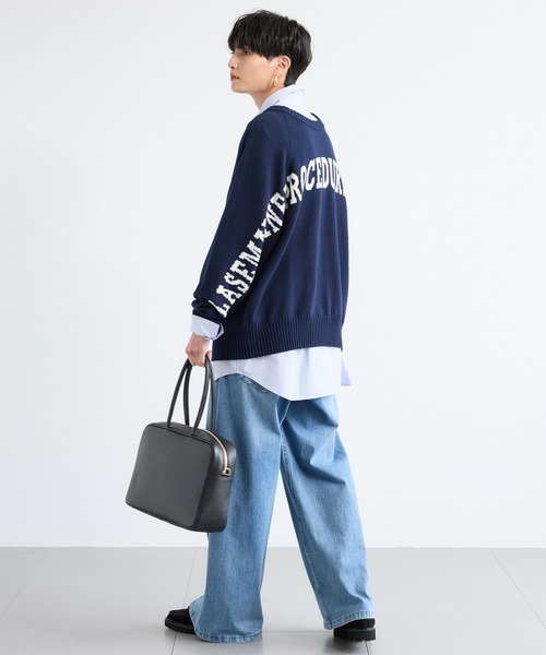 MILOS（ミロス）の「BARNYARDSTORM / MILOS(ミロス) / スクエアハンドルBAG（ハンドバッグ・レディース・ブラック/キャメル・FREE）」の7枚目の写真