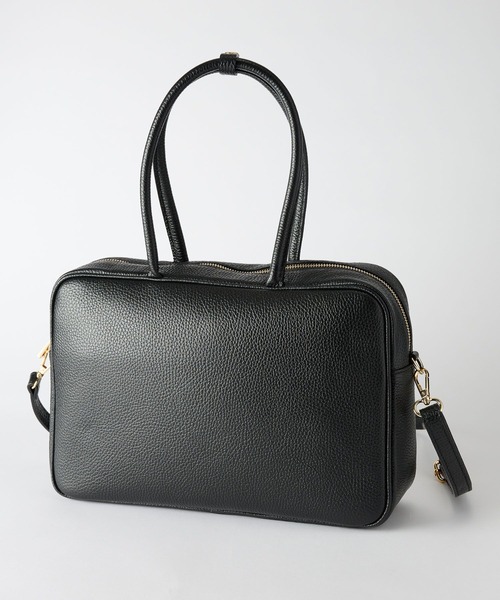 MILOS（ミロス）の「BARNYARDSTORM / MILOS(ミロス) / スクエアハンドルBAG（ハンドバッグ・レディース・ブラック/キャメル・FREE）」の20枚目の写真