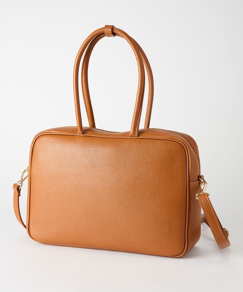 MILOS（ミロス）の「BARNYARDSTORM / MILOS(ミロス) / スクエアハンドルBAG（ハンドバッグ・レディース・ブラック/キャメル・FREE）」の22枚目の写真