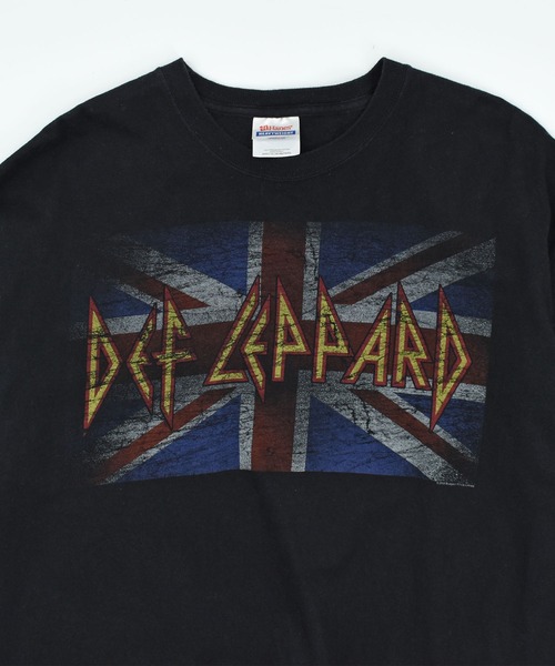 LABORATORY R(ラボラトリーアール)の「【USED】Hanes “Def Leppard” バンド Tシャツ(Tシャツ/カットソー・メンズ・ブラック・X-LARGE)」の2枚目の写真