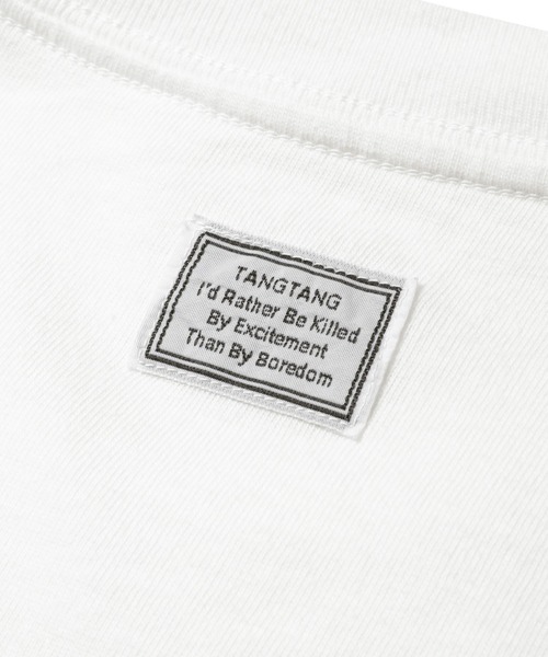 TANGTANG（タンタン）の「【TANGTANG for NORIYUKI MAKIHARA 】SPY（Tシャツ/カットソー・メンズ・ブラック/ホワイト・SMALL/MEDIUM/LARGE/X-LARGE）」の11枚目の写真