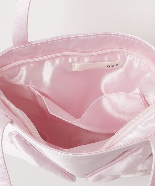 idem(イデム)の「angel satin shoulder bag / エンジェルモチーフサテンショルダーバッグ(ショルダーバッグ・レディース・ピンク/アイボリー/ブラック・FREE)」の10枚目の写真