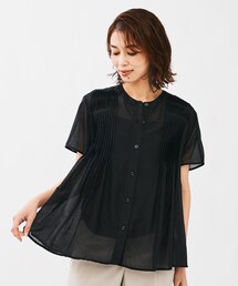 ブラウス シャツ ポリエステルコットンローンブラウス レディース SUH0125S0105_zo_a001.jpg