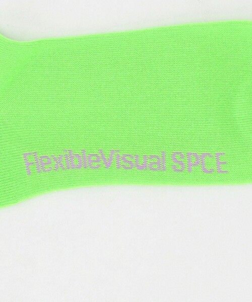 UNITED ARROWS & SONS（ユナイテッドアローズアンドサンズ）の「＜FlexibleVisual SPCE＞ Basic Socks CAT/ソックス（ソックス/靴下・メンズ・ライム/ライトグレー・FREE）」の10枚目の写真
