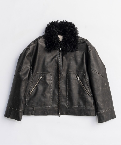 MAISON SPECIAL（メゾンスペシャル）の「2way Collar Vegan Leather