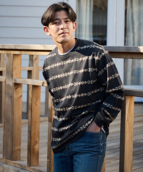PENDLETON/ペンドルトン ロングスリーブ ジャガード Tシャツ（Tシャツ