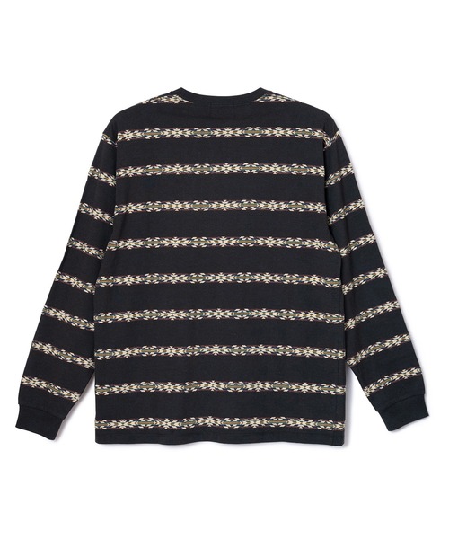 PENDLETON(ペンドルトン)の「PENDLETON/ペンドルトン ロングスリーブ ジャガード Tシャツ(Tシャツ/カットソー・メンズ・ベージュ/チャコールグレー・MEDIUM/LARGE)」の8枚目の写真