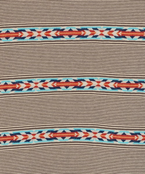 PENDLETON(ペンドルトン)の「PENDLETON/ペンドルトン ロングスリーブ ジャガード Tシャツ(Tシャツ/カットソー・メンズ・ベージュ/チャコールグレー・MEDIUM/LARGE)」の4枚目の写真
