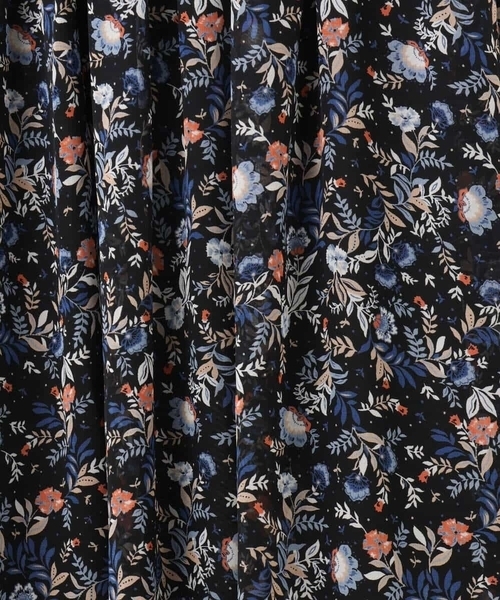 MK MICHEL KLEIN（エムケーミッシェルクラン）の「フラワードットプリントシフォンスカート/洗える（スカート・レディース・ブラック/グレー・38）」の22枚目の写真