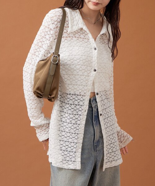 mystic（ミスティック）の「【コーディネートのアクセントに◎】リングバックルワンハンドBAG（ハンドバッグ・レディース・イエロー/オリーブ・ONE SIZE）」の6枚目の写真