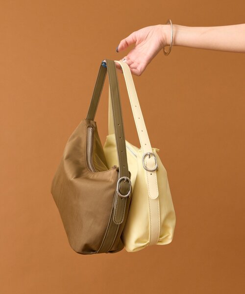 mystic（ミスティック）の「【コーディネートのアクセントに◎】リングバックルワンハンドBAG（ハンドバッグ・レディース・イエロー/オリーブ・ONE SIZE）」の9枚目の写真
