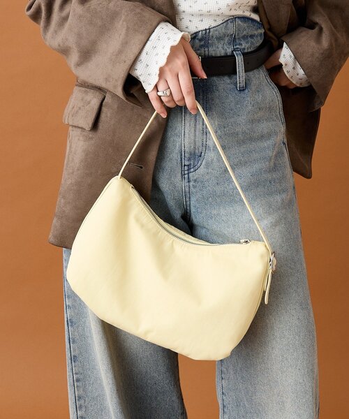 mystic（ミスティック）の「【コーディネートのアクセントに◎】リングバックルワンハンドBAG（ハンドバッグ・レディース・イエロー/オリーブ・ONE SIZE）」の10枚目の写真