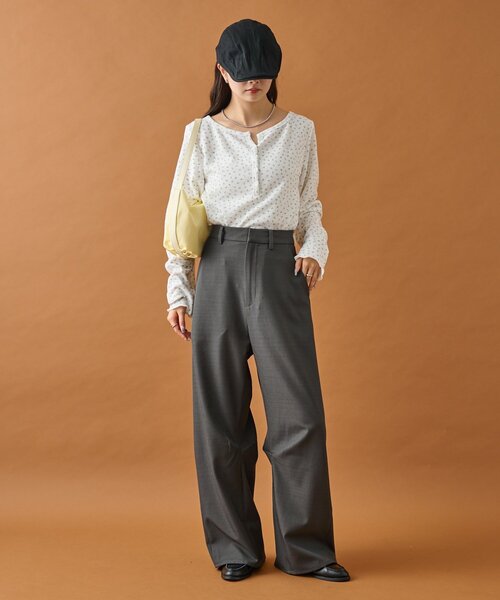 mystic（ミスティック）の「【コーディネートのアクセントに◎】リングバックルワンハンドBAG（ハンドバッグ・レディース・イエロー/オリーブ・ONE SIZE）」の16枚目の写真