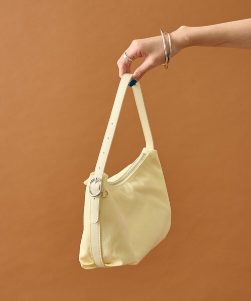 mystic（ミスティック）の「【コーディネートのアクセントに◎】リングバックルワンハンドBAG（ハンドバッグ・レディース・イエロー/オリーブ・ONE SIZE）」の19枚目の写真