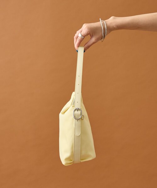 mystic（ミスティック）の「【コーディネートのアクセントに◎】リングバックルワンハンドBAG（ハンドバッグ・レディース・イエロー/オリーブ・ONE SIZE）」の20枚目の写真