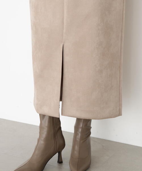 PROPORTION BODY DRESSING（プロポーションボディドレッシング）の「ダンボールフェイクスエード調スカート / 1215220905（スカート・レディース・ベージュ系その他/ブラウン/ベージュ/ブルー・SMALL/P/S/MEDIUM）」の11枚目の写真