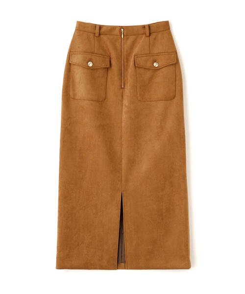 PROPORTION BODY DRESSING（プロポーションボディドレッシング）の「ダンボールフェイクスエード調スカート / 1215220905（スカート・レディース・ベージュ系その他/ブラウン/ベージュ/ブルー・SMALL/P/S/MEDIUM）」の9枚目の写真