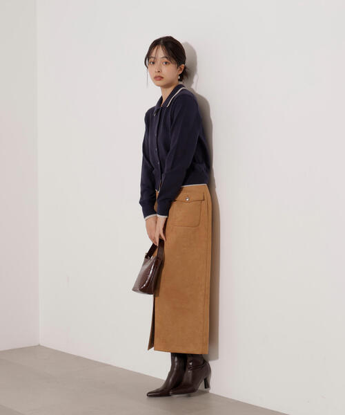 セール】ダンボールフェイクスエード調スカート / 1215220905