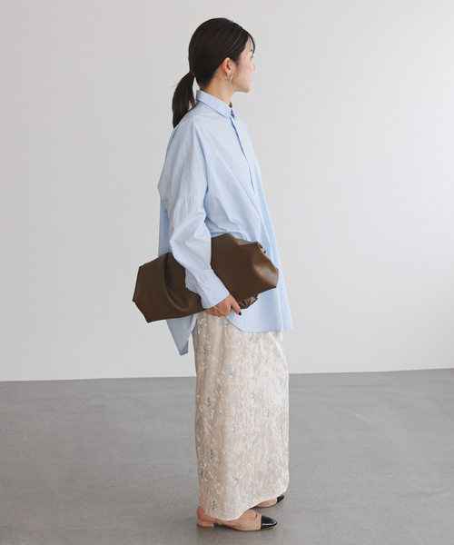 SLOBE IENA(スローブイエナ)の「《追加7》SLOBE トライアングルBAG(トートバッグ・レディース・チョコ/ブラック・FREE)」の21枚目の写真