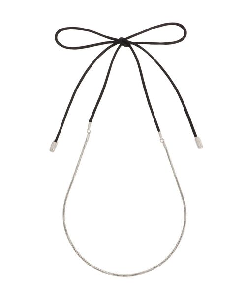LAGUNAMOON（ラグナムーン）の「スネークチェーンコンビチョーカー（チョーカー・レディース・シルバー・FREE）」の12枚目の写真